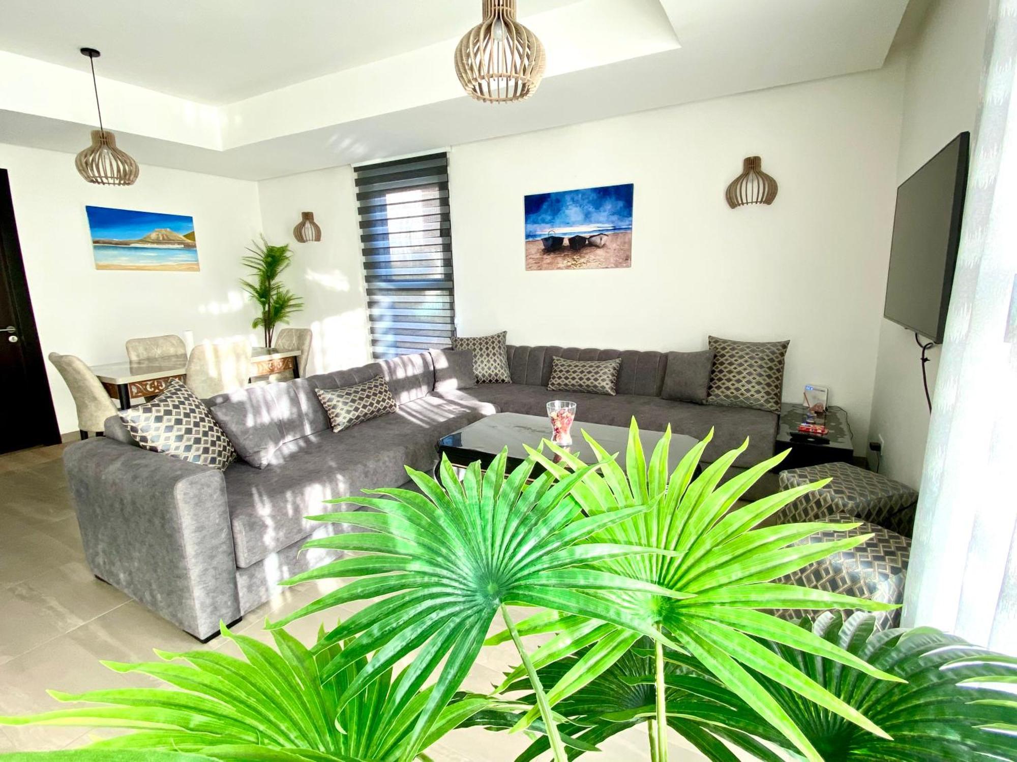 Luxurious Golf & Sea View Beach Apartment With Pool Access - Tamourrit, Taghazout Bay المظهر الخارجي الصورة