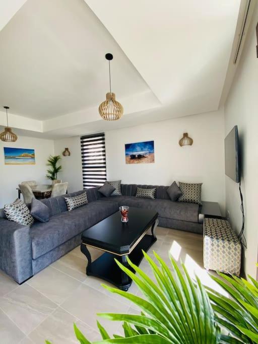 Luxurious Golf & Sea View Beach Apartment With Pool Access - Tamourrit, Taghazout Bay المظهر الخارجي الصورة